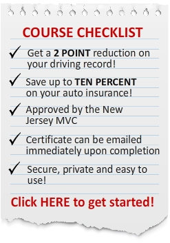 NJ defensive driving course benefits